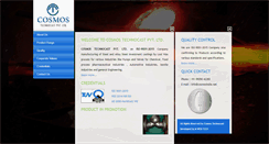 Desktop Screenshot of cosmosindia.net